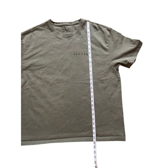 YoungLA “Ace of Spades” Graphic T-Shirt - Olive Green (XXL) - Picture 4 of 5
